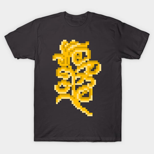 Baroque Flower T-Shirt by brick86